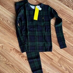 GAP Kids Pajamas in Green and Black Plaid
